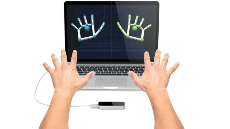 Sensores de movimiento leap motion ultraleap