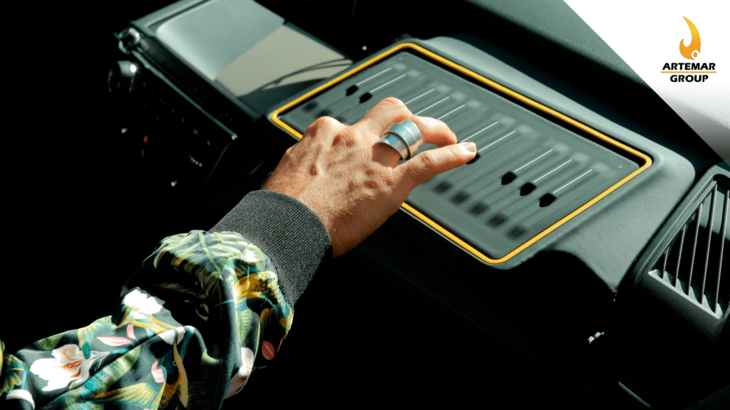 sistema de audio de Harman con Leap Motion