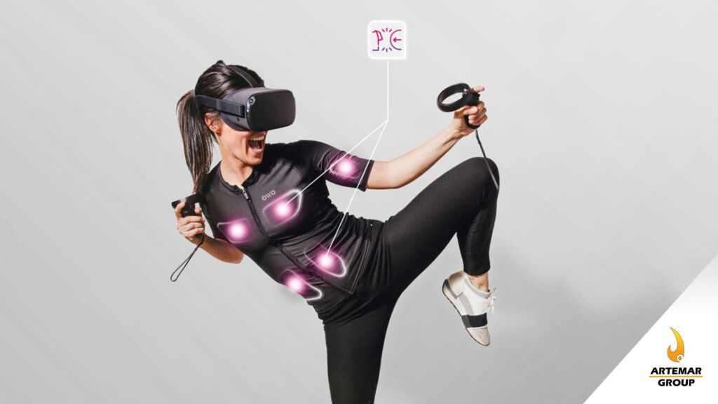 OWO chaleco háptico Realidad Virtual