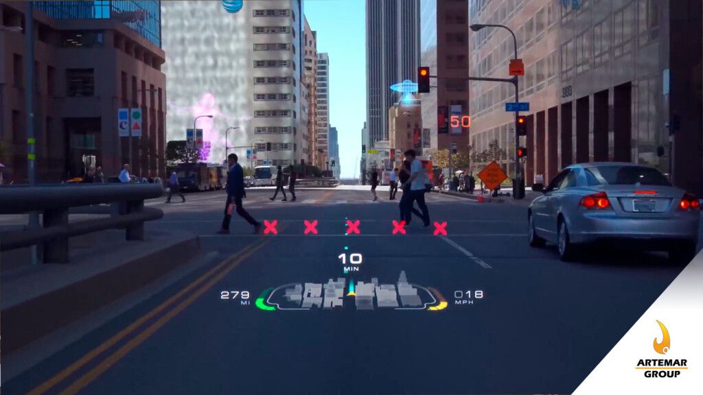 WayRay innova la conducción con Realidad Aumentada