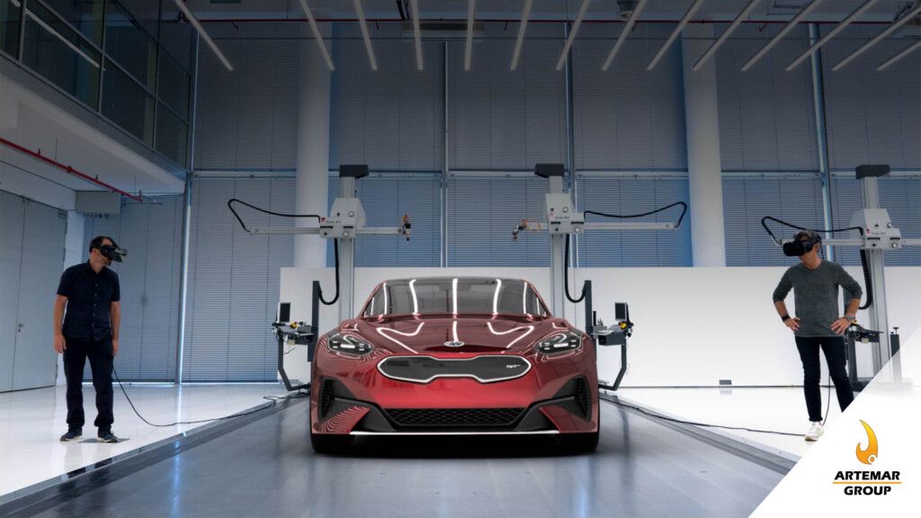 Kia implementa la Realidad Extendida para su diseño de autos