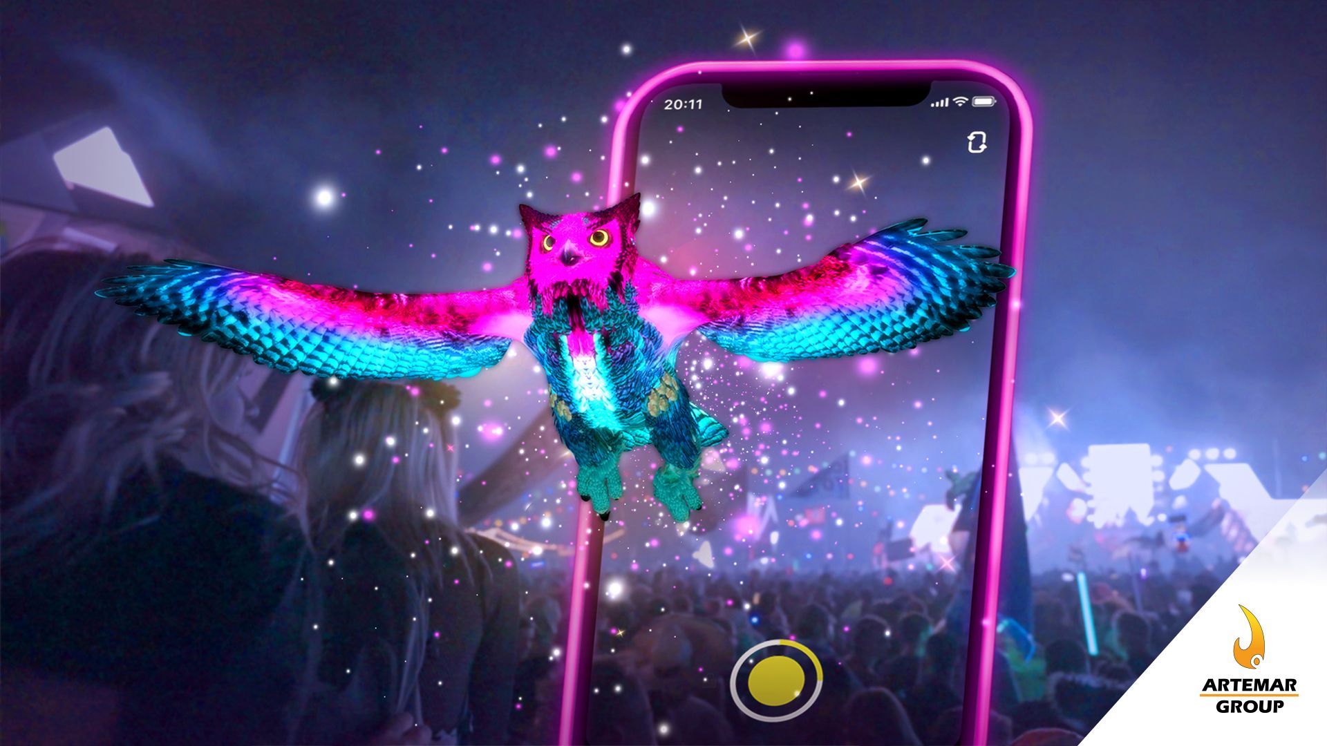 Snapchat brindó Realidad Aumentada en concierto en Las Vegas