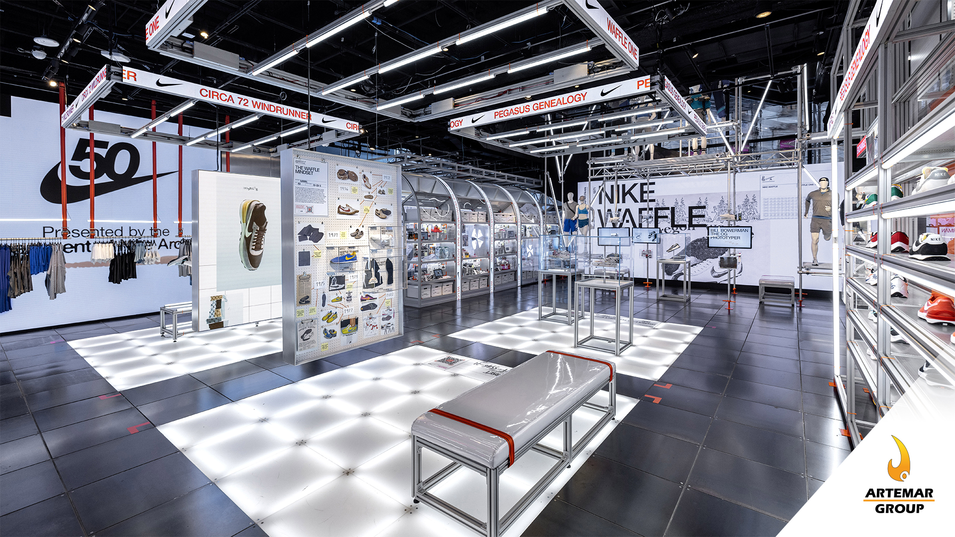 Nike celebró aniversario 50 con una experiencia AR