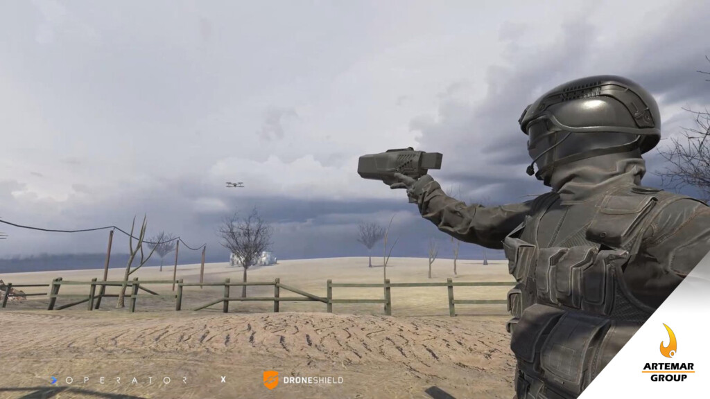DroneShield se asocia para entrenamiento VR contra drones