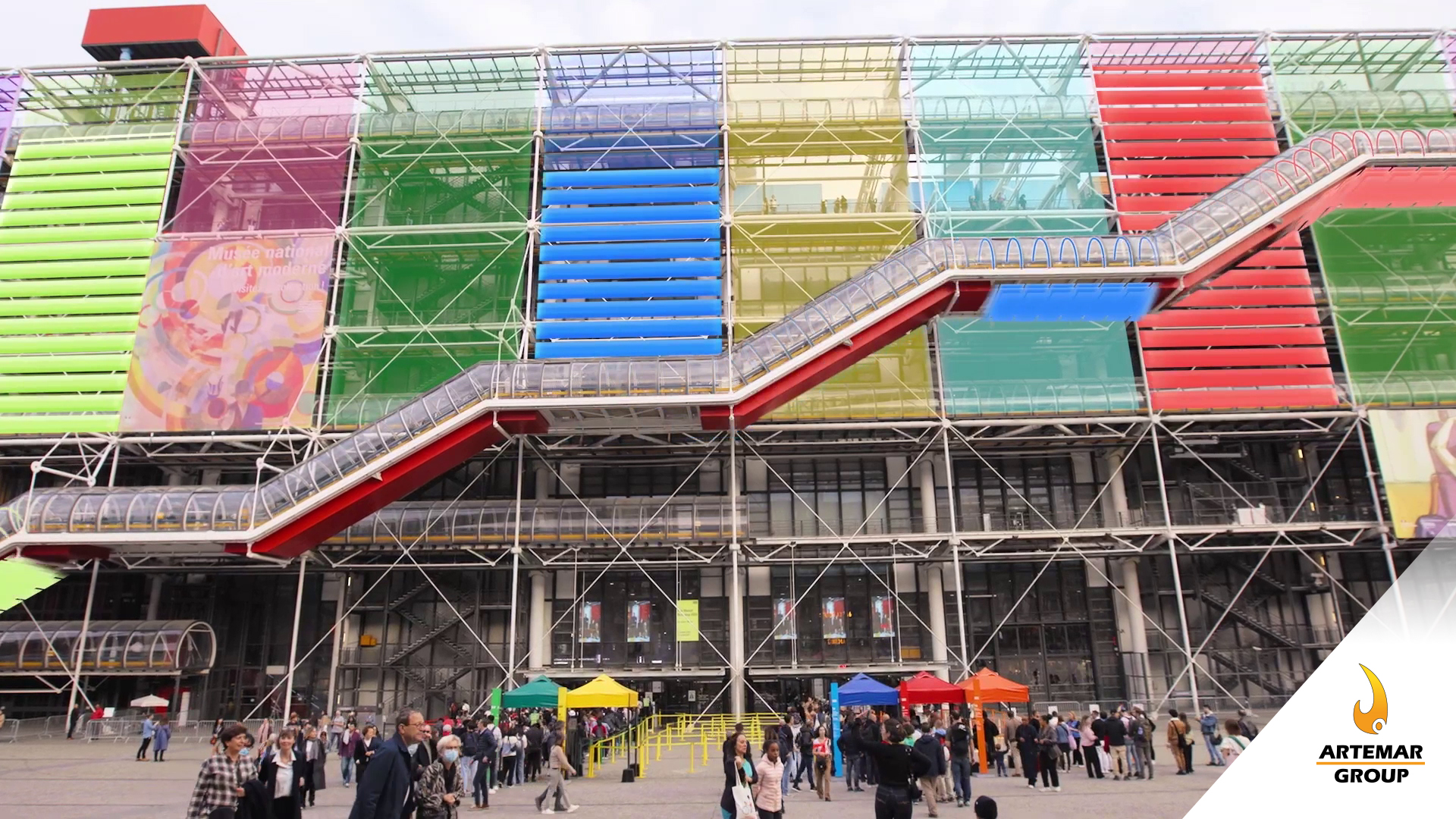 Playing Pompidou: Centro de arte se musicaliza con AR