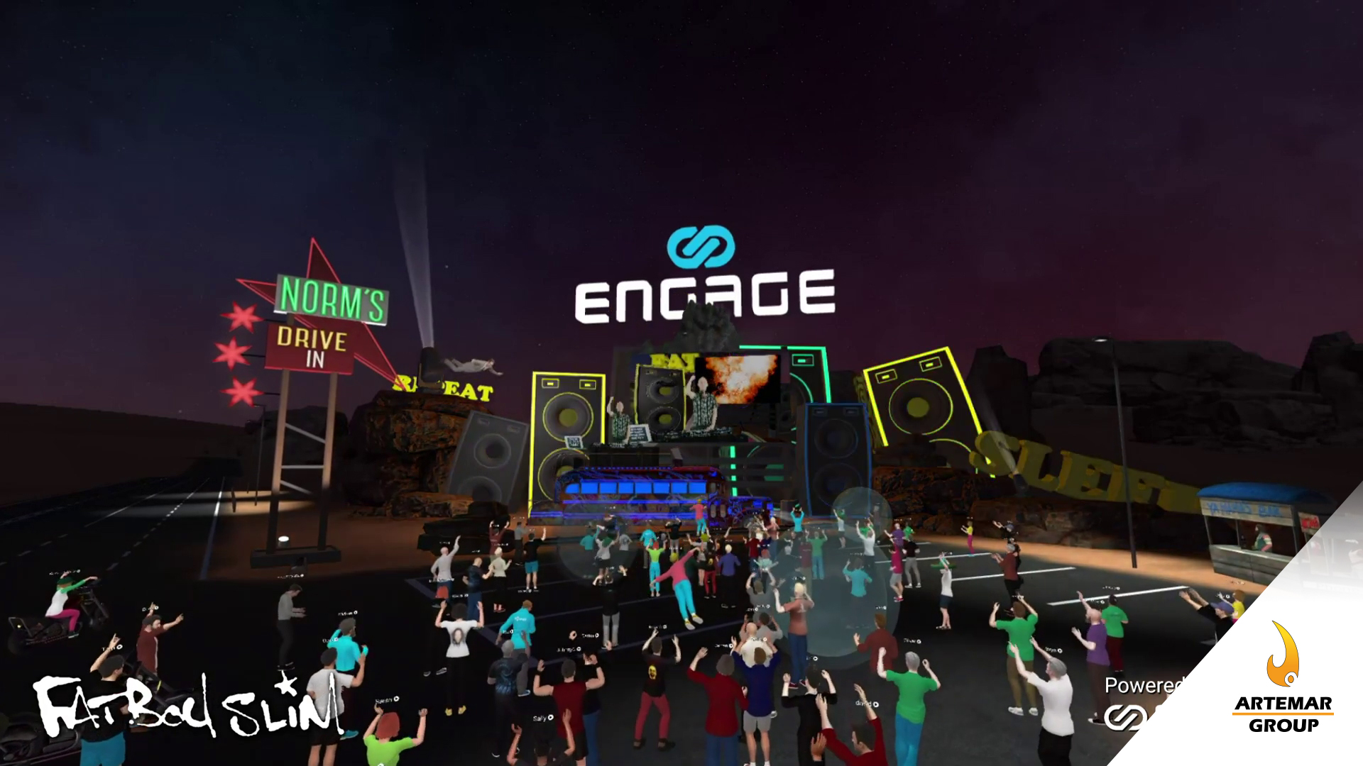 Fatboy Slim ofrece concierto en VR gracias a Engage XR