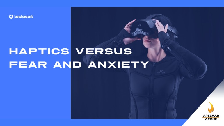 TESLASUIT trata la ansiedad y la adicción con VR y hápticas